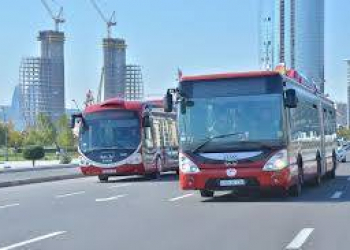 Sərnişinlərin nəzərinə: Bakıda beş marşrut avtobusunun hərəkəti dəyişdirilir