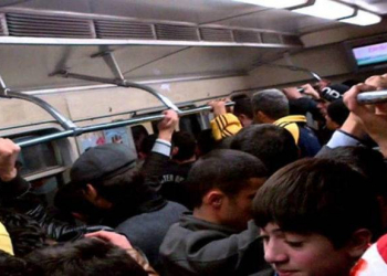 Bakı metrosunda dava: 34 yaşlı kişi döyüldü