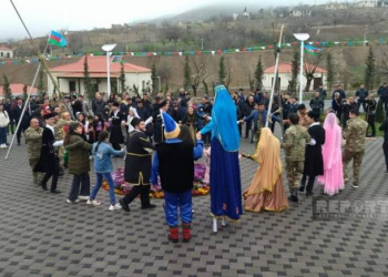 Talış kəndində bayram konserti keçirilib - Fotolar