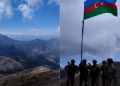 Hərbçilərimiz Xankəndi-Xəlfəli-Turşsu yolunda Azərbaycan bayrağı dalğalandırdılar - Video