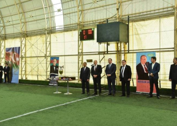 Nəsimi rayonunda “Heydər Əliyev İli” çərçivəsində təşkil olunmuş futbol turnirinin final mərhələsi başa çatıb