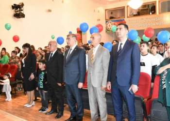 Heydər Əliyevin 100 illik yubileyi: şəhid övladları və məktəblilərin iştirakı ilə konsert proqramı təşkil edilib