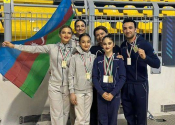 Azərbaycan gimnastları İtaliyada qızıl və gümüş medal qazanıblar