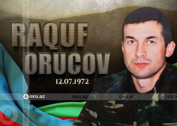 Bu gün “Murov Qartalı”, şəhid polkovnik-leytenant Raquf Orucovun doğum günüdür