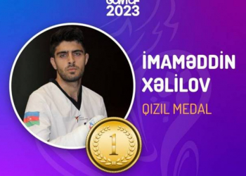 Azərbaycan parataekvondoçusu beynəlxalq turnirdə qızıl medal qazanıb