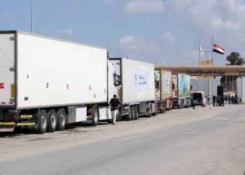 Qəzzanın şimalına 50 yük maşınından ibarət humanitar yardım çatdırılıb