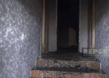 Cəlilabadda 16 min manatlıq oğurluq olan ev yandırılıb - Foto