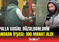 100 manata sosial yardım düzəldənlər ifşa edildilər: Polis hərəkətə keçdi - Video