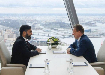 SOCAR və “Qazprom”un prezidentləri görüşüblər