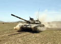 Azərbaycan Ordusunun tank bölmələri ilə intensiv döyüş hazırlığı üzrə məşğələlər keçirilir - Video